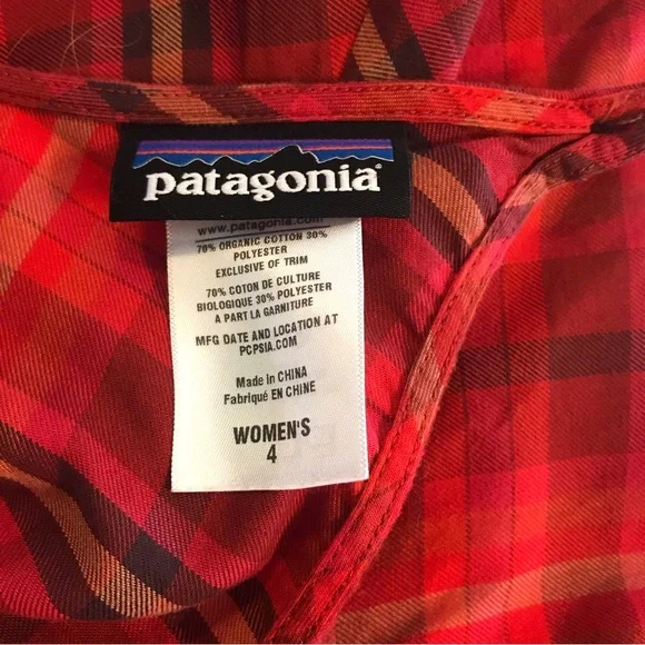Patagonia Plaid Dress - Picture 5 of 11